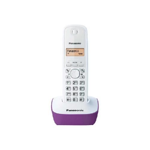 Panasonic KX-TG1611FRF | Téléphone Sans Fil. Base & Combiné. ID de l'Appelant. LCD. Répertoire. Mémoire Rappel. Réveil. RÉPONDEUR