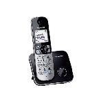 Telephone Fixe - Pack Telephones Panasonic KX-TG6811FRB - Telephone Sans Fil DECT. ID Appelant. Blocage d'Appels. LCD Eco. Fonction Intelligente