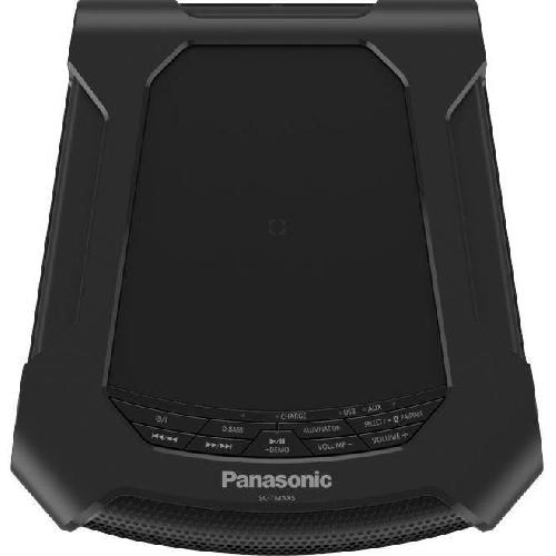PANASONIC SC-TMAX5 - Mini chaine Hifi compacte - 150W - Bluetooth - Charge rapide sans fil Qi - DJ Jukebox