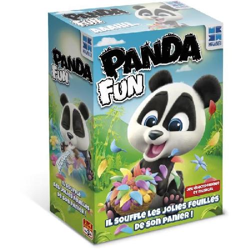 Jeu De Societe - Jeu De Plateau PANDA'FUN - Jeu de société - A partir de 3 ans - 2 a 4 joueurs - Megableu