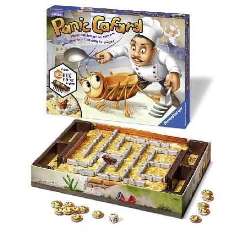 Jeu De Societe - Jeu De Plateau Panic Cafard. Jeu Société Enfants. Des 5 Ans. Ravensburger