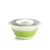 Panier A Salade - Essoreuse MOULINEX K2530104 Essoreuse a salade retractable 4 L. Base antiderapante. Systeme de tirage par cordon. Bouton d'arret. Vert-Blanc