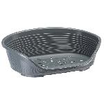 Corbeille - Panier - Coussin - Hamac Panier-Corbeille SIESTA DELUXE Taille 2 - 493617.5 cm - Gris fonce -FERPLAST