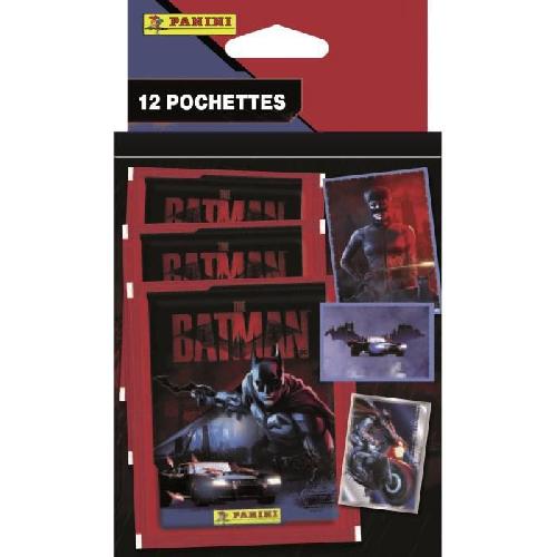 Jeu De Stickers PANINI - The Batman (2022) - Blister De 12 Pochettes