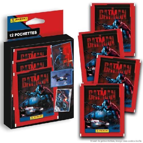 Jeu De Stickers PANINI - The Batman -2022- - Blister De 12 Pochettes