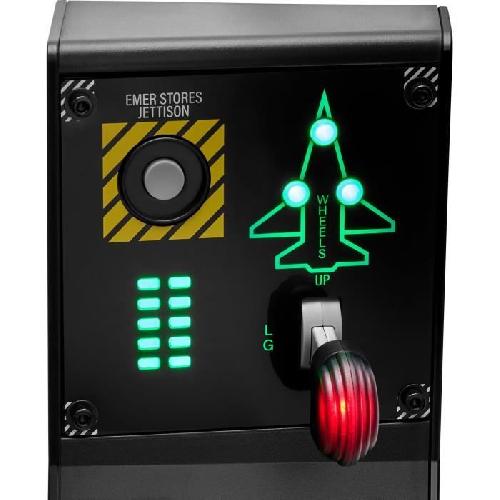 Manette Jeux Video Panneau de commande de cockpit - THRUSTMASTER - Viper Panel - Noir