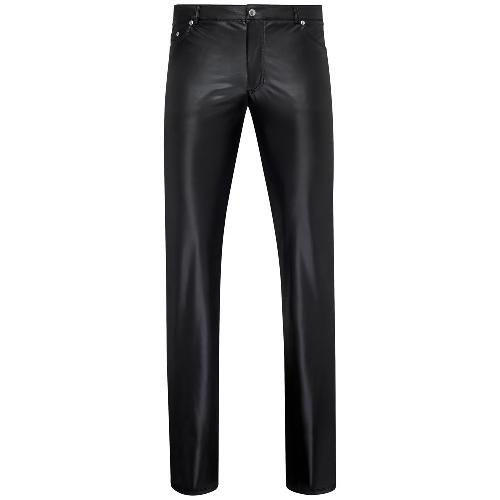 Pantalon Noir Mat Coupe Jean - M