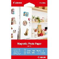 Papier - Cahier - Carnet Papier Photo Magnétique - CANON - MG-101 - 10x15cm - 670gr - 5 feuilles