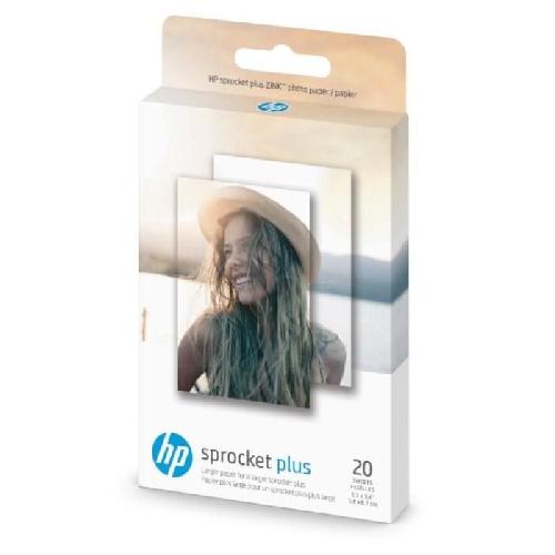 Papier Imprimante - Ramette - Rouleau Papier photo Zink de qualite superieure -20 feuilles- - HP - SPROCKET SELECT PP20 - Pour l'imprimante photo portable Sprocket