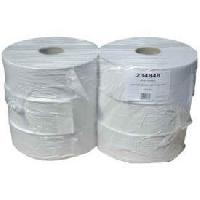 Papiers 6 rouleaux de papier toilette blanc 600m 1 pli