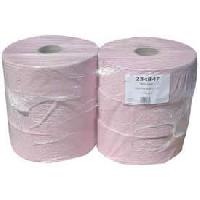 Papiers 6 Rouleaux papier toilette rose 600m 1 pli