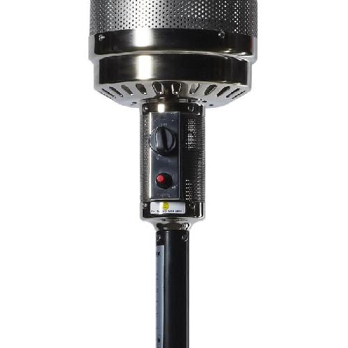 Chauffage Exterieur - Accessoire Parasol chauffant FAVEX - Chauffage extérieur - Gaz Propane - Housse de protection - L 81 x P 81 x H 221 cm - Noir