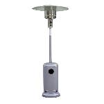 Chauffage Exterieur - Accessoire Parasol chauffant gaz FAVEX - Gris - 13 kW - Housse et connectique incluses