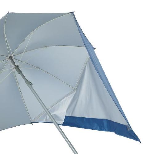 Parasol - Abri De Plage - Tente De Plage Parasol paravent plage polyester anti UV - 22-25 180cm - Bleu