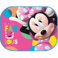 Pare-soleil - Bande Solaire - Film Solaire Jeu De 2 Pare-Soleil Lateraux - Minnie ? 44x35 Cm