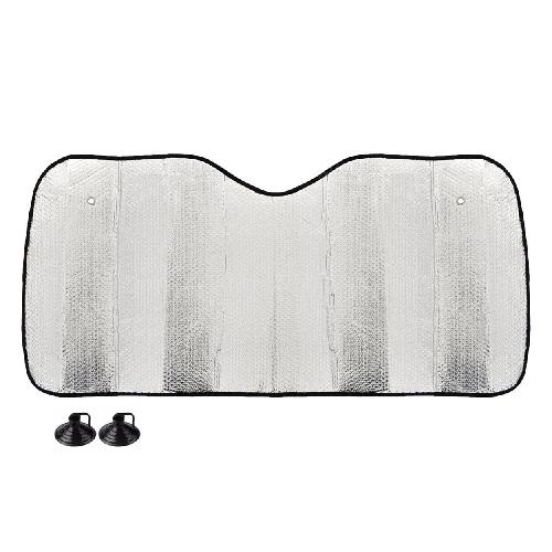 Pare-soleil - Bande Solaire - Film Solaire Pare-Soleil Souple A Bulle Pe 150X80Cm Avec Ventouses