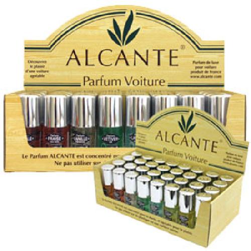 Desodorisant Auto - Parfum Auto Parfums ALCANTE Tendance -box de 32 flacons