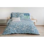 Parure De Couette Parure de couette HOME LINGE PASSION Tempete Florale - 3 Pcs - 240 x 260 - 100% Coton 57 Fils - Bleu