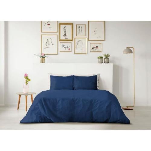 Parure De Couette PARURE DE COUETTE LOVELY HOME - 220x240 cm - 100% COTON - BLEU