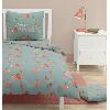 Parure De Couette Parure de couette ROUPILLON Peachy - 2 Pcs - 140 x 200 - 100% Coton - Vert