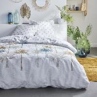 Parure De Couette Parure de lit 2 personnes - TODAY - Sunshine 16.3 - 220 x 240 cm - 100% Coton imprimé