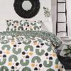 Parure De Couette Parure de lit - TODAY - Sunshine - 2 personnes - 240x220cm - Coton - Vert - Autres motifs