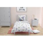 Parure De Couette Parure de couette ROUPILLON Paradise - 2 Pcs - 140 x 200 - 100% Coton - Bleu