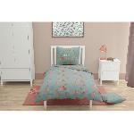 Parure De Couette Parure de couette ROUPILLON Peachy - 2 Pcs - 140 x 200 - 100% Coton - Vert