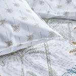 Parure De Couette Parure de lit 2 personnes - TODAY - Sunshine 16.3 - 220 x 240 cm - 100% Coton imprimé