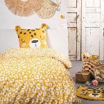 Parure De Couette Parure de lit enfant TODAY Funny - 140x200 cm - 100 Coton - imprime leopard