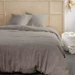 Parure De Couette Parure de lit - TODAY - 123321 - 2 personnes - 240x220cm - Gaze de coton unie - Dune