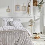 Parure De Couette PARURE DE LIT TODAY - HOUSSE DE COUETTE 220X240 + 2 TAIES D OREILLER 63X63 - 100% COTON 57 fils - Berenice