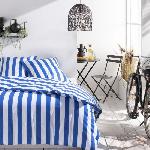 Parure de lit - TODAY Summer Stripes - 240x220 cm - 2 personnes - coton imprime raye