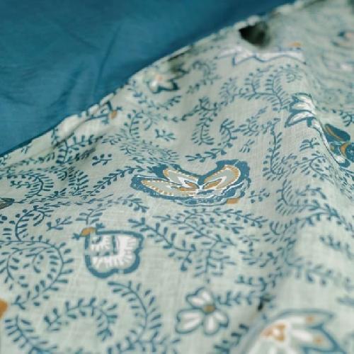 Parure De Couette Parure de lit - TODAY - Sunshine - 100% Coton - Bleu - Autres motifs