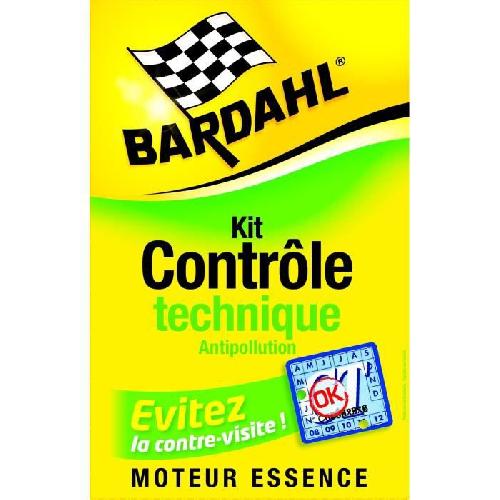 Additif Performance - Entretien - Nettoyage - Anti-fumee PASS'CONTROLE TECHNIQUE ESSENCE - BARDAHL- 1 NETTOYANT INJECTEURS 350 ML- 1 STOP FUMEE 400 ML