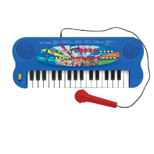 Micro - Karaoke PAT' PATROUILLE - Clavier Electronique Musical avec Micro -32 touches- - LEXIBOOK