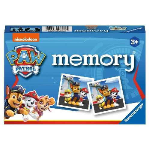 Jeu D'apprentissage PAT'PATROUILLE memory - Jeu éducatif classique - Jeu de mémoire - Ravensburger-Des 3 ans