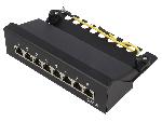 Cable - Connectique Pour Peripherique Patch panel- RJ45- Cat- 6- noir- Nombre de ports- 8