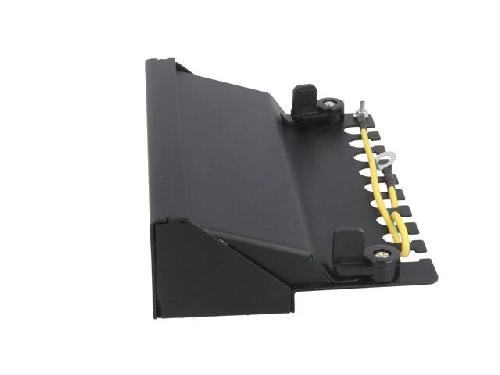 Cable - Connectique Pour Peripherique Patch panel- RJ45- Cat- 6- noir- Nombre de ports- 8