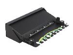 Cable - Connectique Pour Peripherique Patch panel- RJ45- Cat- 6- noir- Nombre de ports- 8