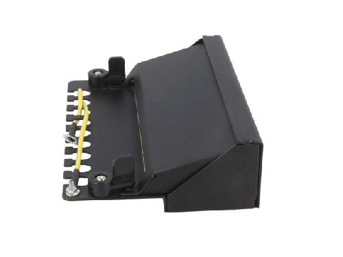 Cable - Connectique Pour Peripherique Patch panel- RJ45- Cat- 6- noir- Nombre de ports- 8