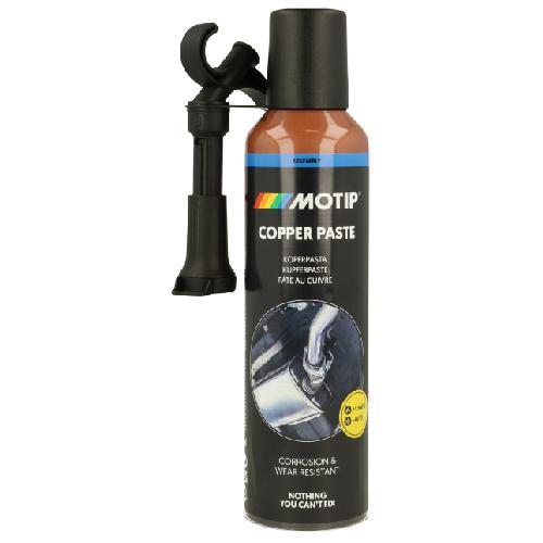 Pate Et Solvant De Nettoyage - Reparation Pate Cuivre Anti-Corrosion 1500 oC Anti-Friction 200Ml Motip