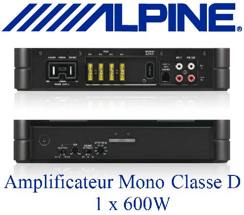 PDX-M6 - Amplificateur Mono Classe D - 1x600W RMS - Serie PDX