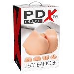 Masturbateurs PDX Plus Torso-Masturbateur 360o Banger clair