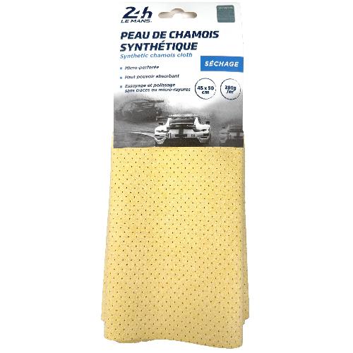 Eponge - Peau De Chamois - Microfibre - Chiffon Peau De Chamois Synthetique Microperfore 24h Le Mans - 24h Le Mans