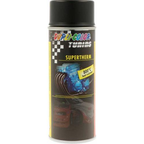 Peinture Auto Peinture 800o noir SUPERTHERM DUPLI-COLOR 400ml