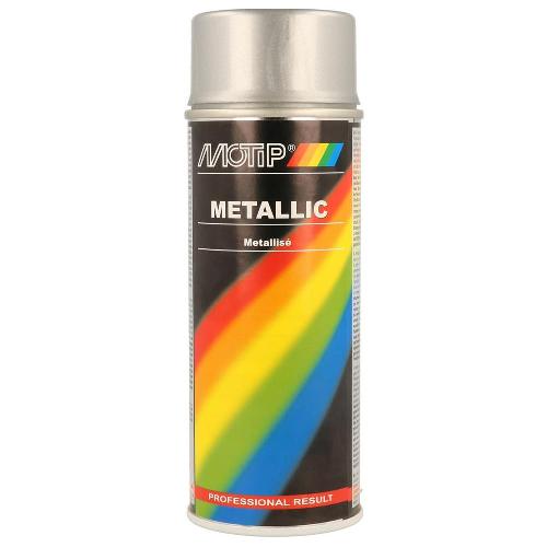 Peinture Auto Peinture Acrylique 51080 Gris Metallise 400 Ml Motip