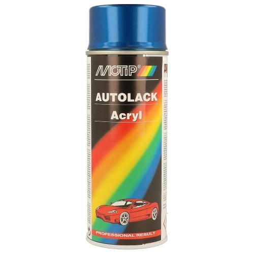 Peinture Auto Peinture Acrylique 53930 bleu Metallise Motip Kompakt 400 Ml