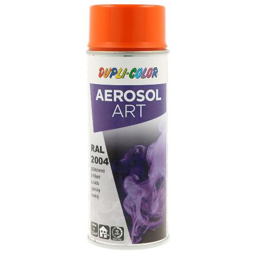 Peinture Auto Peinture Aerosol Art Ral2004 Brillant 400 Ml Dupli Color Orange Pur