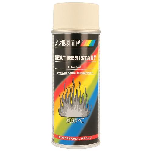 Peinture Auto Peinture Aerosol Haute Temp.Beige Ral1013 400ml Motiip 04038